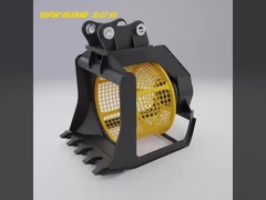 YISONG 360 градусов вращающийся скрининг ведра экскаватор ведра