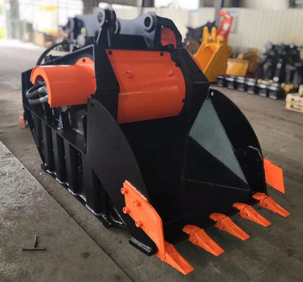 1-8м3 Высокопрочный стальной экскаватор Скальный дробильщик ведро 350 бар