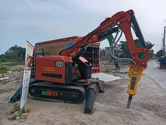 Робот высокоскоростного сноса для аварийного спасения